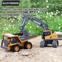 11CH Alloy Remote Control Excavator Car