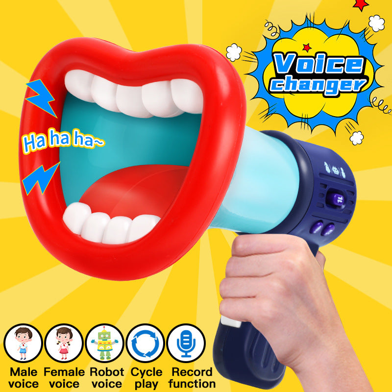 Voice-changing Megaphone Toy for Children - Blue