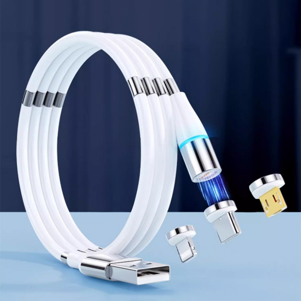 3 IN 1 PD Fast Charge Cable with magnetic