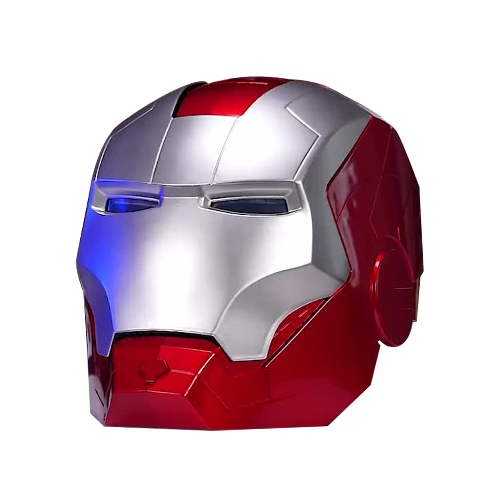 Wearable Cosplay Super Hero Iron Man Helmet Auto Open/Close Voice Control MK5 Sliver