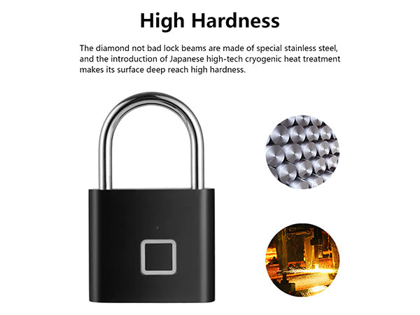 RYG Smart Fingerprint Padlock with APP Control