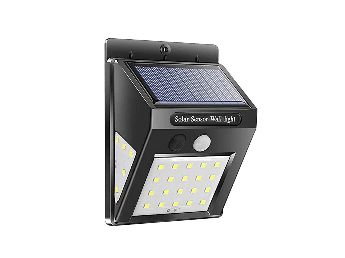 Solar Powered LED Wall Light-4pcs pack