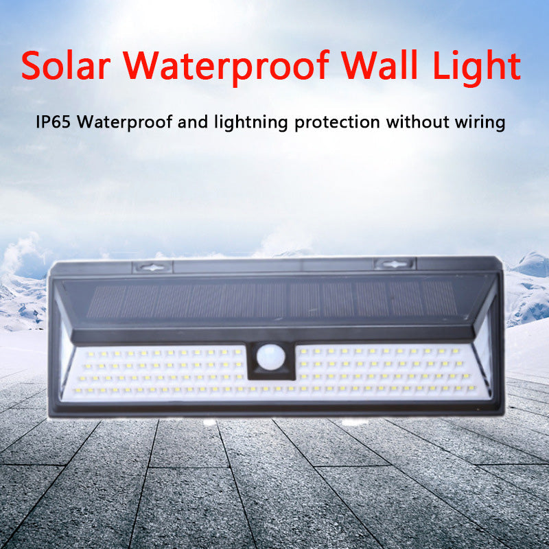 New Solar Sensor Wall Light