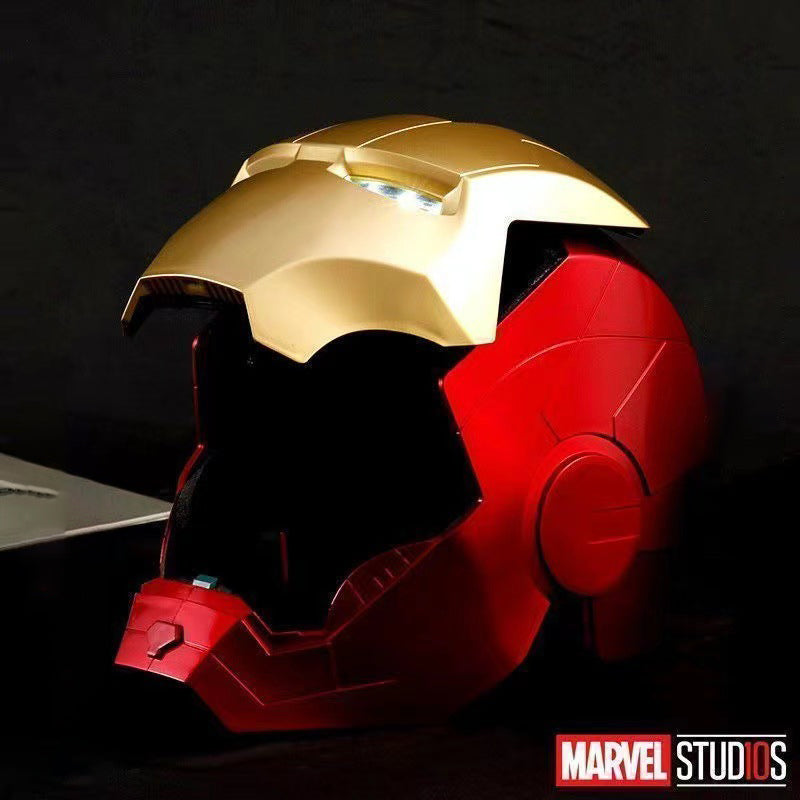 Wearable Cosplay Super Hero Iron Man Helmet Auto Open/Close Voice Control MK5 Sliver