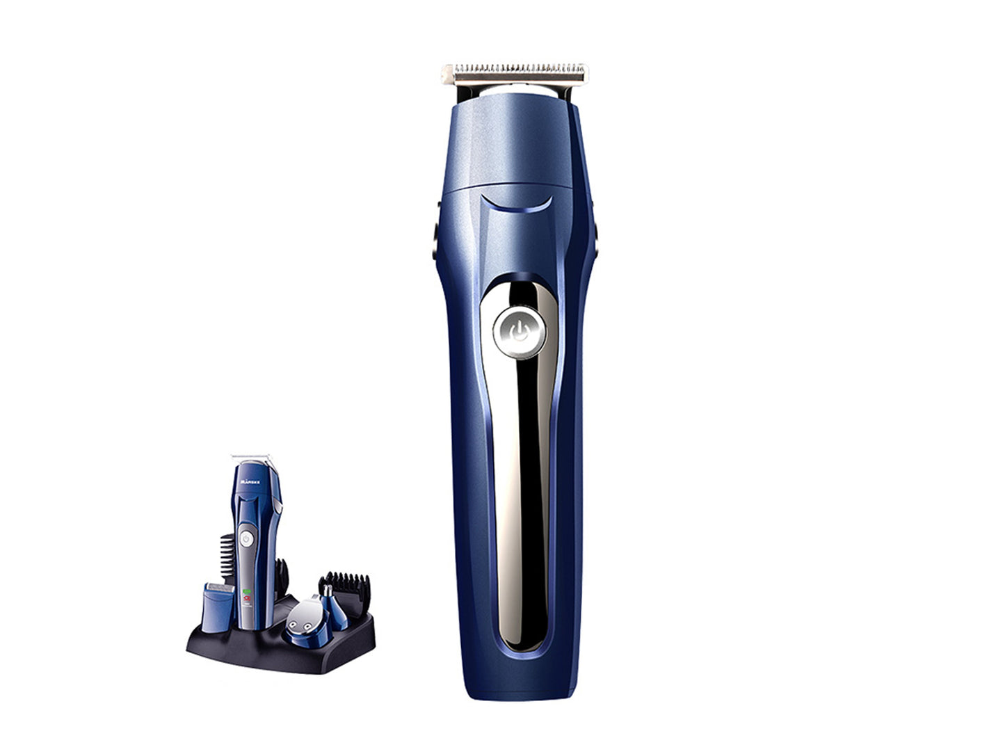 MARKES Professional Hair Clipper, 5-in-1 Multi Grooming Kit for Beard or Hair with Nose Trimmer Tool and Set Lock LCD Digital Clipper