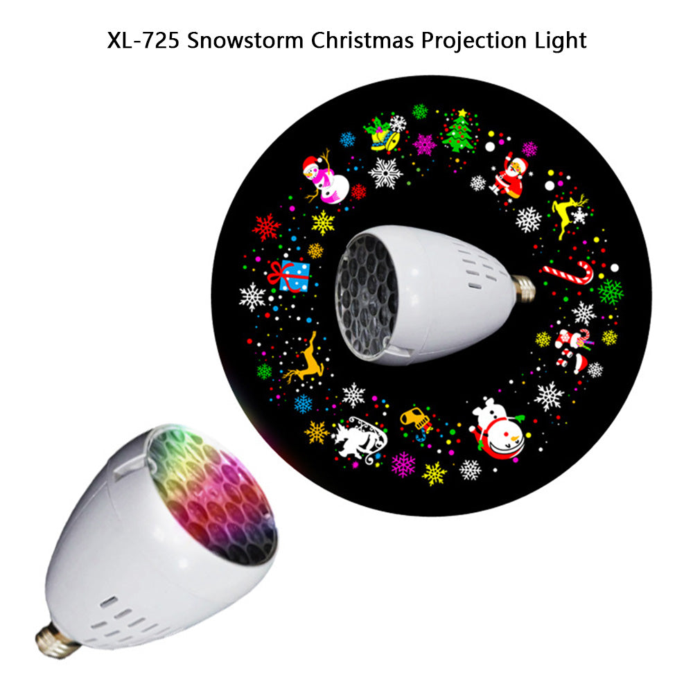 Snowstorm Christmas Projection Light