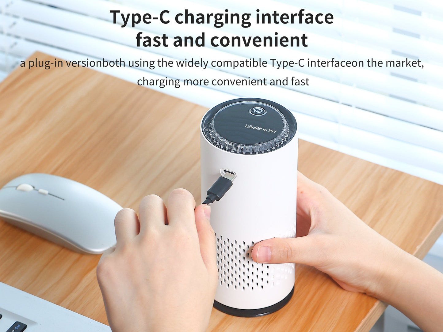 Portable Home Car Air Purifier