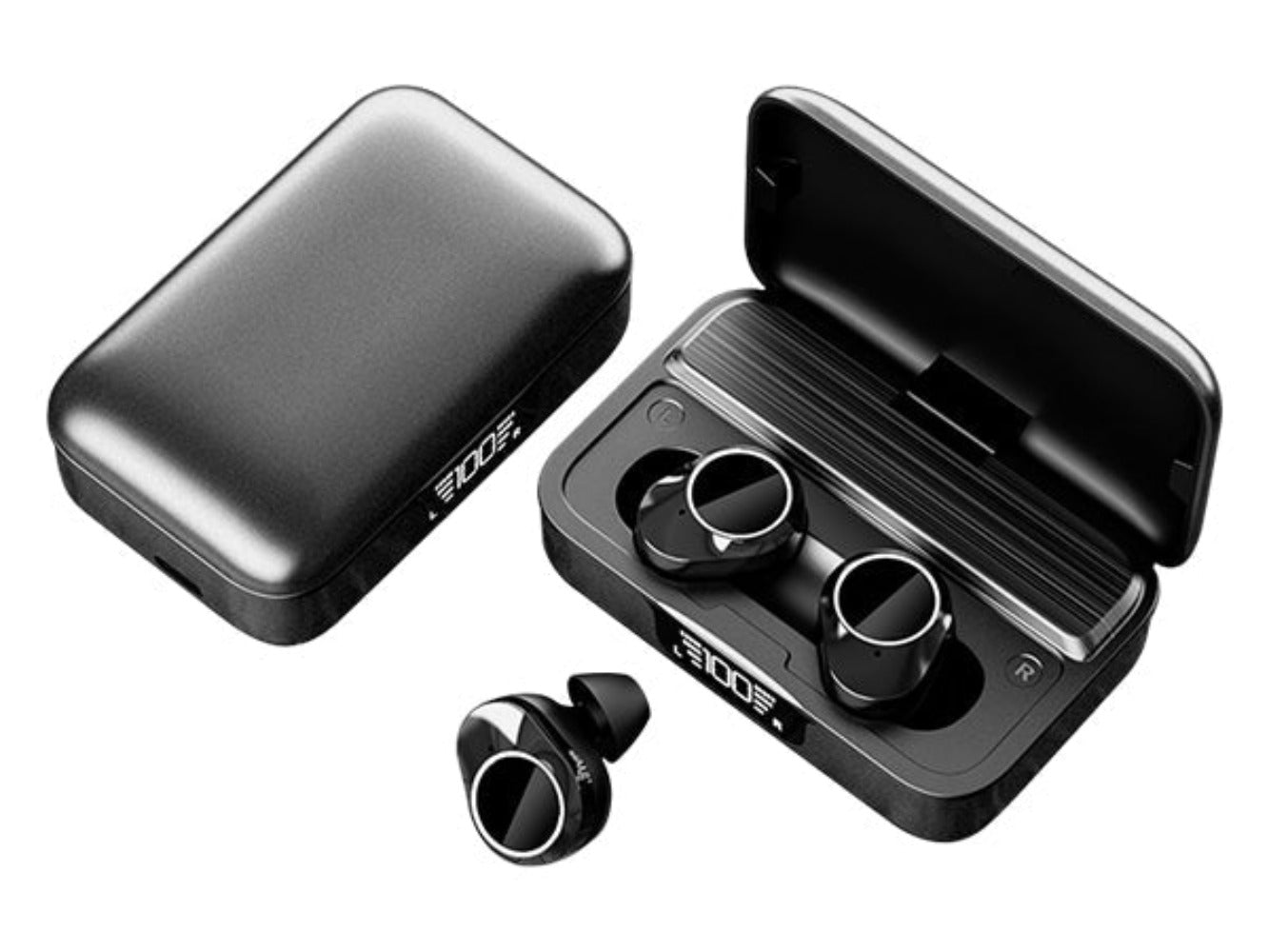 RYG Earphones with Powerbank 3300mAh BT5.3 IPX-7 Waterproof