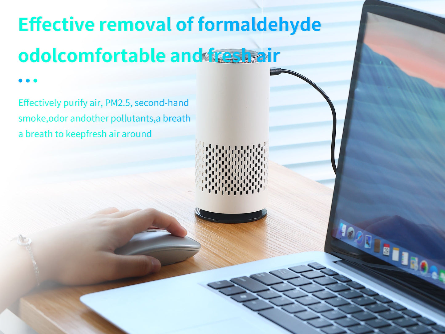 Portable Home Car Air Purifier