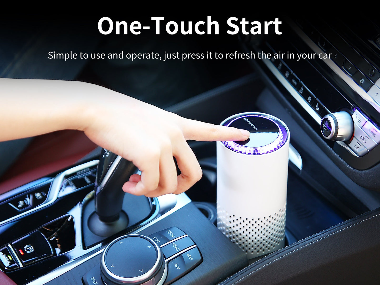 Portable Home Car Air Purifier