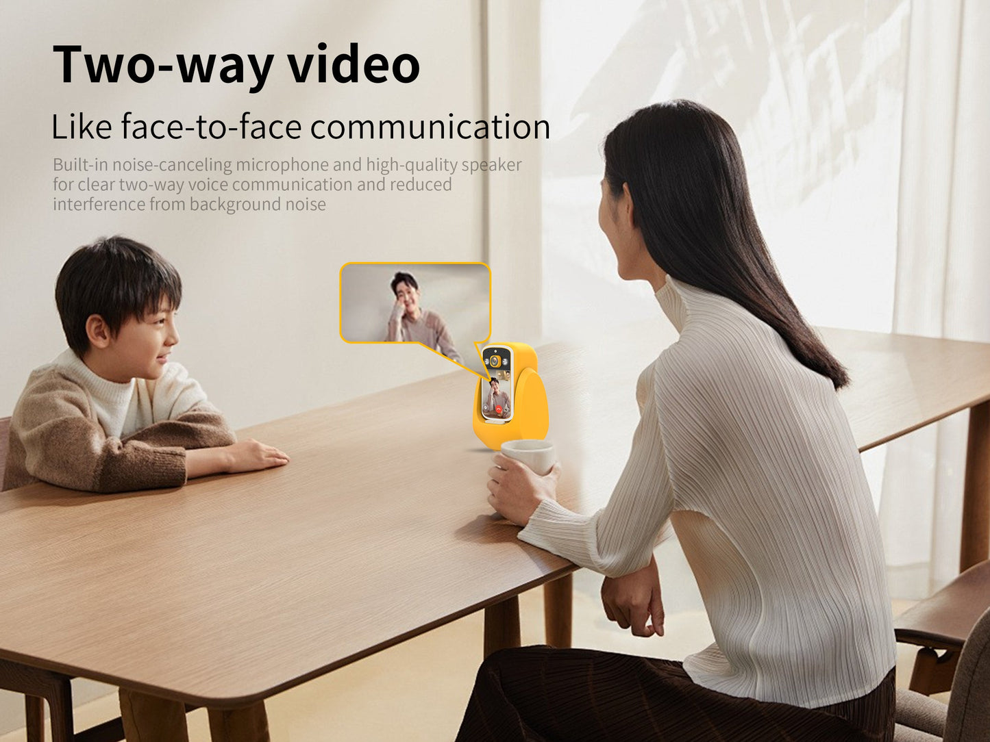 RYG Two way Video Calling Camera with HD Screen