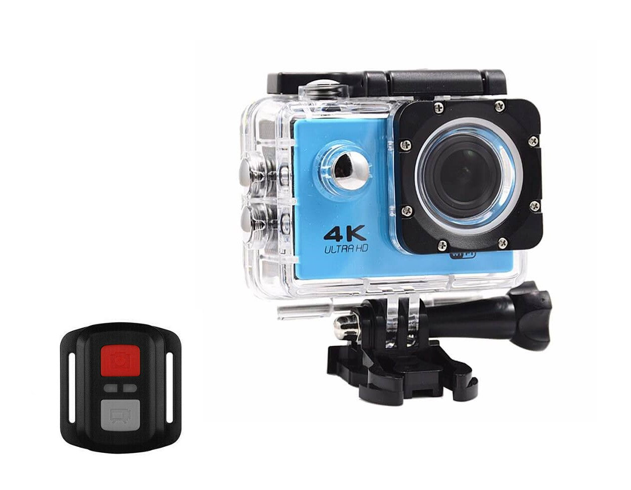 RYG 4K HD Sports Action Camera with Wi-Fi & Remote