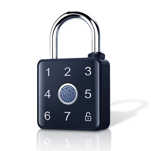 Smart Padlock with Bluetooth App Control Keycard Pin Code Fingerprint