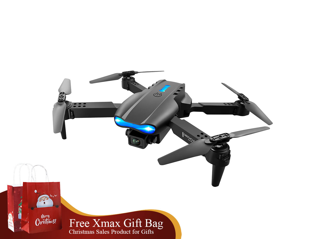 RYG 4K HD Wide-angle Dual Camera FPV Wi-Fi RC Drone Quadcopter