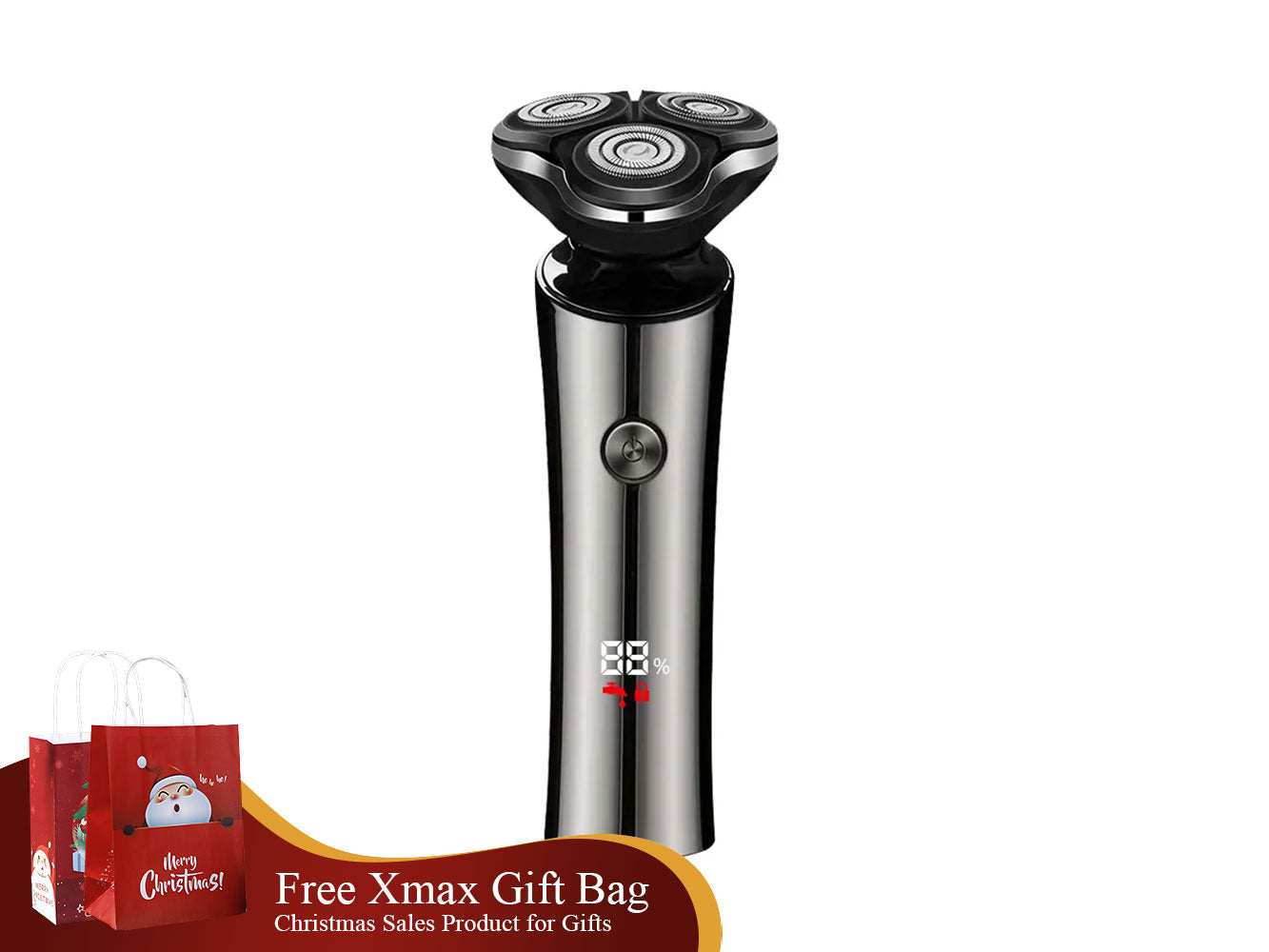 RYG Men Rechargeable Electric Rotary Shaver