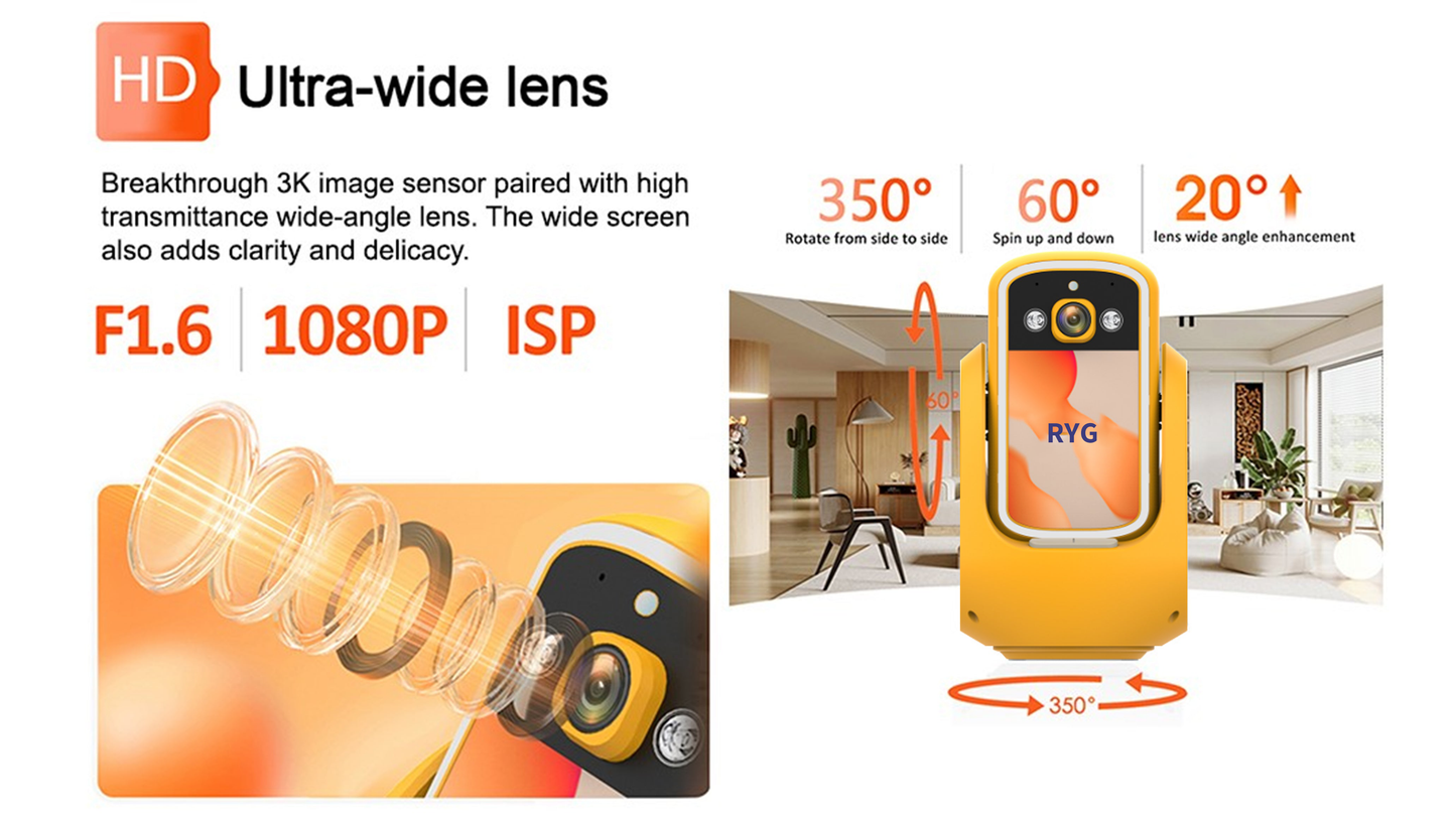 RYG Two way Video Calling Camera with HD Screen