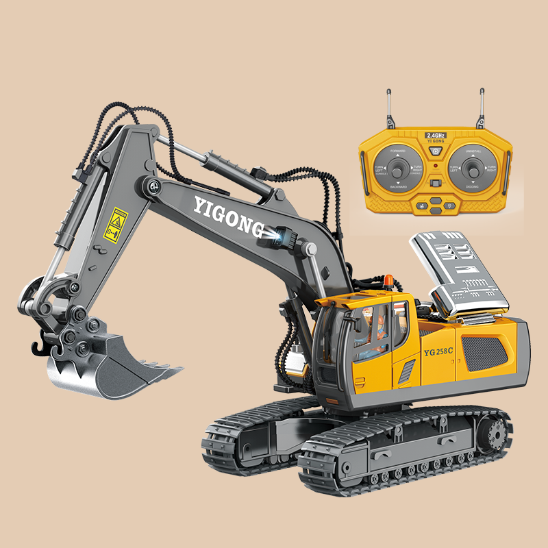 11CH Alloy Remote Control Excavator Car