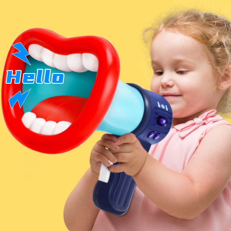 Voice-changing Megaphone Toy for Children - Blue